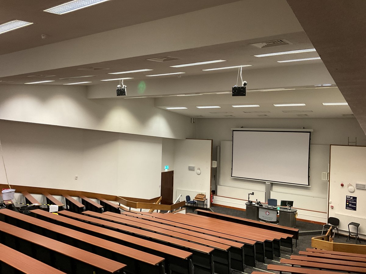 Internal view of Lecture Theatre B