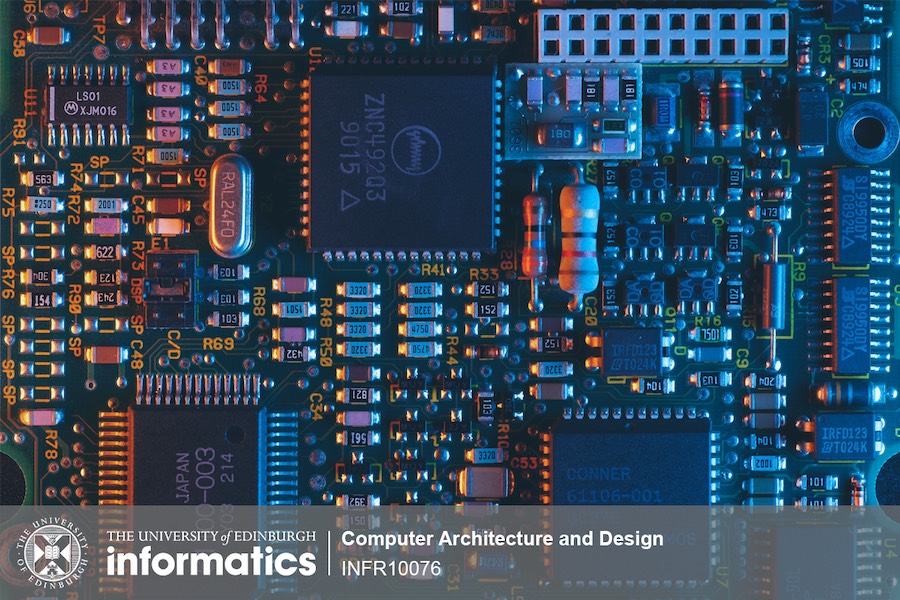 Decorative image for Computer Architecture and Design