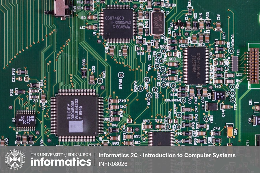Decorative image for Informatics 2C - Introduction to Computer Systems